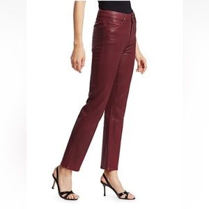 Paige Cindy Coated straight leg pants